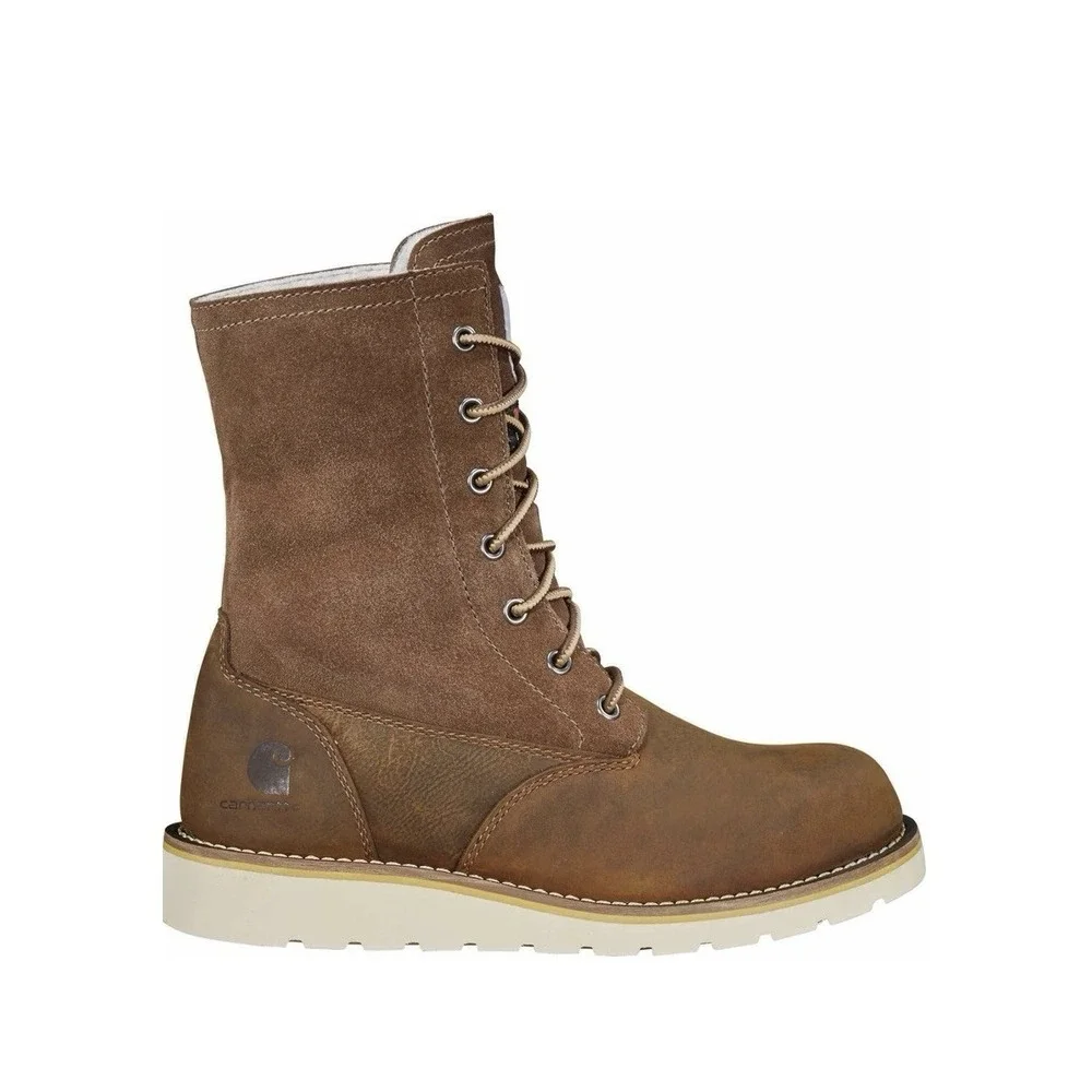 Carhartt Sherpa-Lined Insulated Waterproof Wedge Work Boots Women's Size 10M‎